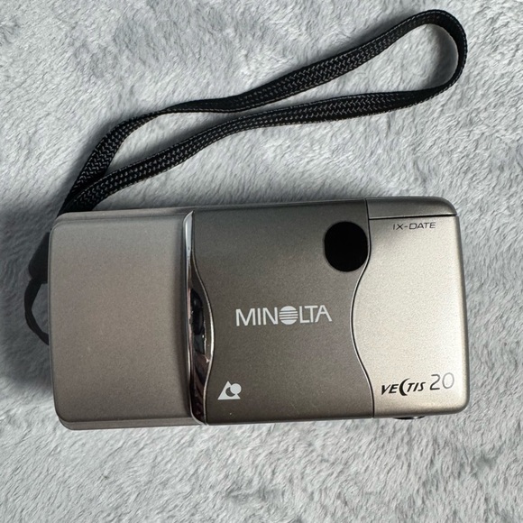 Minolta Vectis 20 APS Film Camera w/ Manual & Case – Vintage Point & Shoot - Picture 12 of 15